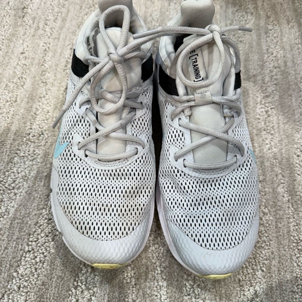 Nike White and Black Athletic Shoes